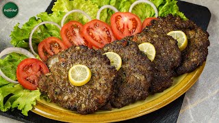 Beef Chapli Kabab Recipe by SooperChef [upl. by Nalad]