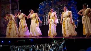 South Indian Dance performance by Class 12 students [upl. by Erroll]