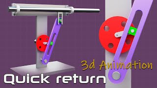 Quick return mechanism animation [upl. by Quinta]