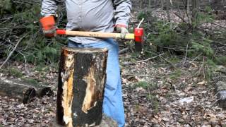 Wood Splitting Tips [upl. by Nimra979]