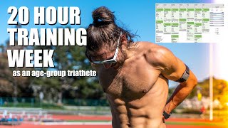 FULL WEEK OF HALF IRONMAN TRAINING – workouts with an aspiring pro triathlete [upl. by Yecram]