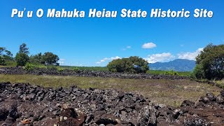 Puu O Mahuka Heiau State Historic Site  Hawaii Historical Sites  Haleiwa Oahu Hawaii 🌴 Hawaii [upl. by Sculley]