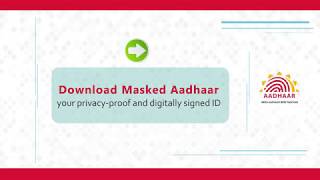 Download Your Masked Aadhaar in Minutes [upl. by Levitus]