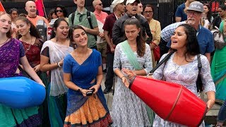 Hare Krishna kirtan by Kishori Yatra at Boston Ratha Yatra 2019 [upl. by Wetzel168]