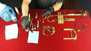 Basic Instrument Cleaning amp Maintenance  Brass [upl. by Swetiana]