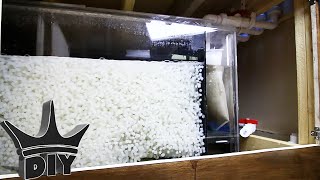 HOW TO Build aquarium sump filtration system  moving bed [upl. by Wayne]