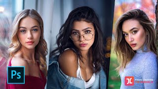 8 Photoshop Hacks For STUNNING Portraits [upl. by Eenor]