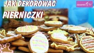 Jak dekorować pierniczki przepis [upl. by Rabiah]