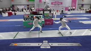 2024 145 T32 06 M F Individual Shanghai CHN GP GREEN BORODACHEV AIN vs LLAVADAOR ESP [upl. by Junina573]