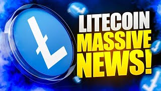 LITECOIN HUGE NEWS  LTC CRYPTO UPDATE 2024 [upl. by Mathe]