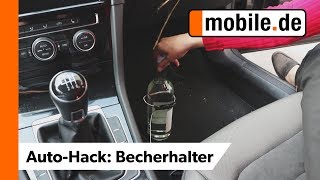 DIYGetränkehalter fürs Auto  mobilede [upl. by Siurtemed]