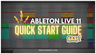 Ableton Live 11 Beginners Tutorial  QUICK amp EASY [upl. by Etnoid427]