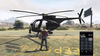 gta 5 buzzard phone cheat [upl. by Letnuahs331]