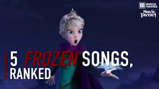 5 “Frozen” Songs Ranked [upl. by Enilamme899]