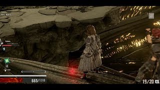 Code Vein  Where to find Hunter Vestige Part D Ruined City Center Location [upl. by Marr]