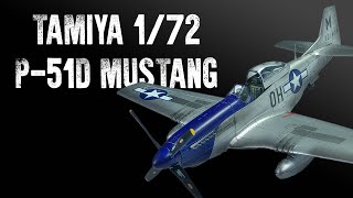 172 P51D Mustang  Tamiya [upl. by Janette]