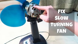 How to fix a slow fan [upl. by Fricke]