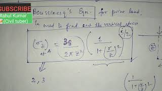 Stress Distribution of Soils l Boussinesqs Equation for Distribution of Soils l Stress in Soils [upl. by Hsetih370]