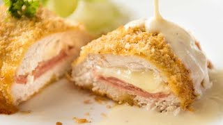 EASY Chicken Cordon Bleu [upl. by Dnalel]