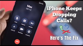 Fixed  iPhone Keeps Dropping Calls after new Update [upl. by Alaikim]