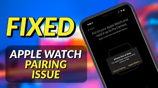 How To Fix iPhone is out of Order The Apple Watch requires a newer version of iOS I Apple Watch [upl. by Gayel]