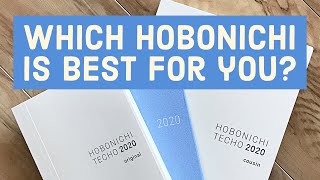 Which Hobonichi is Best for You  Hobonichi Comparison  Original Weeks Cousin [upl. by Howe]