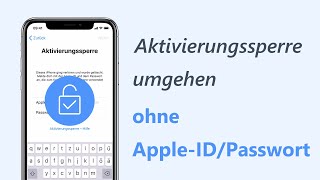 iPhoneiPadiPod touch Aktivierungssperre umgehen ohne AppleID oder Passwort [upl. by Taima780]