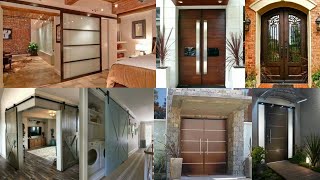 80 Ideas de PUERTAS MODERNAS para interiores y exteriores de casas [upl. by Killoran990]