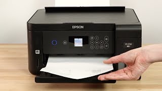 Epson WorkForce ET2750 Cleaning the Print Head [upl. by Anrahc]