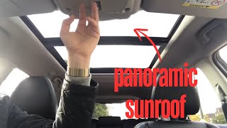 How it worksPanoramic Sunroof [upl. by Nenerb163]