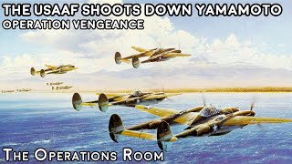 The USAAF Intercepts and Shoots Down Admiral Yamamoto 1943  Animated [upl. by Woodhead624]