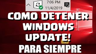 Como Quitar las Actualizaciones de Windows 10  Método Definitivo para siempre  Windows Update 2021 [upl. by Shaun983]