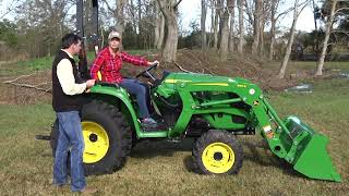 John Deere 3025E Tractor Overview [upl. by Barbabas]