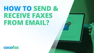 How to Send amp Receive Faxes from Email [upl. by Yarvis]