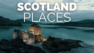 10 Best Places to Visit in Scotland  Travel Video [upl. by Cumings]