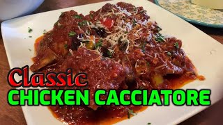 Classic Chicken Cacciatore l Rustic Hunters Chicken [upl. by Pelmas278]