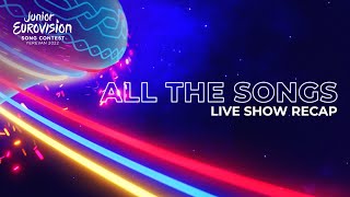 Official Recap  LIVE SHOW  Junior Eurovision Song Contest 2022 [upl. by Dnumyar]