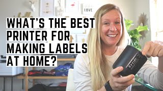 How I Print My Labels At Home  Whats The Best Printer Inkjet vs Laser and Avery Labels [upl. by Miof Mela]