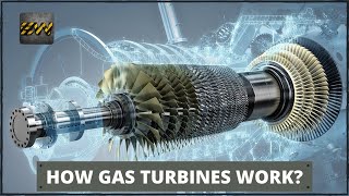 How Gas Turbines Work Detailed Video [upl. by Skinner956]