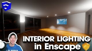 ADDING LIGHTING TO YOUR REALTIME RENDERING with Enscape for SketchUp [upl. by Eliot921]