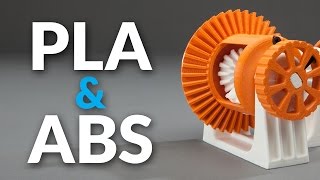 PLA vs ABS  Whats the Difference for 3D Printing [upl. by Arualana]