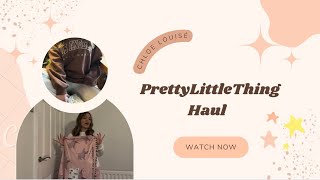 PrettyLittleThing haul  October 2023 🫶🏻 [upl. by Vadnee]