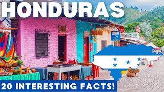 HONDURAS 20 Facts in 2 MINUTES [upl. by Rosabel]