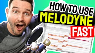 Melodyne Tutorial  How To Use Melodyne FAST [upl. by Fernyak]