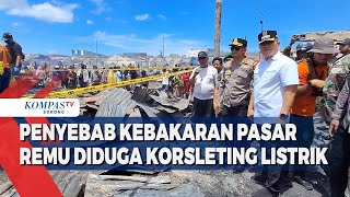 Polisi Ungkap Penyebab Kebakaran Pasar Remu Sorong [upl. by Tecil]