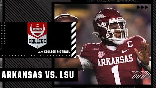 Arkansas Razorbacks at LSU Tigers  Full Game Highlights [upl. by Donohue284]