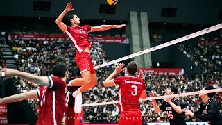 The Most Powerful Volleyball Spikes  World Cup 2019 HD [upl. by Nyllek]