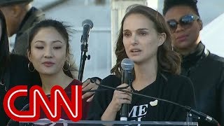 Natalie Portman speaks at Womens March [upl. by Florentia]