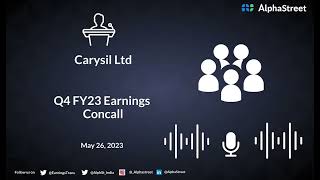 Carysil Ltd Q4 FY23 Earnings Concall [upl. by Animor]