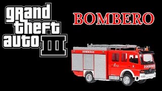 GTA III  Misión de Bombero [upl. by Ramed]